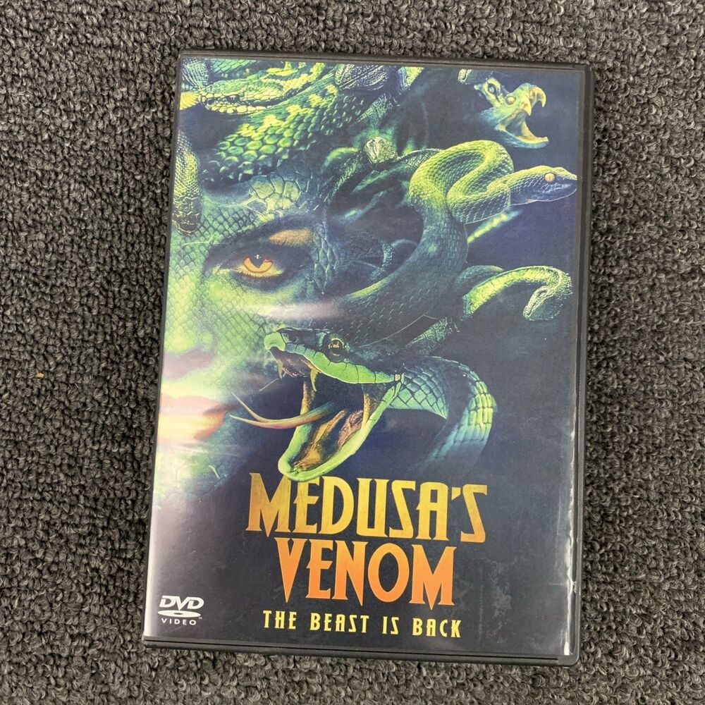 Medusa's Venom: The Beast Is Back (DVD, 2023) Becca Hirani Horror Movie